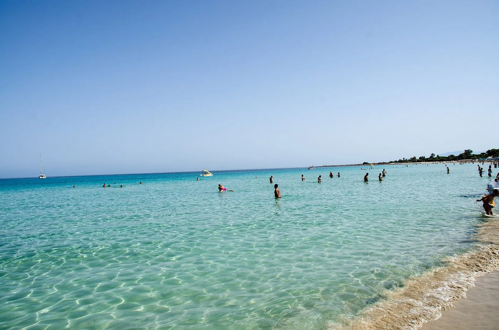 Mare cristallino della spiaggia di San Vito Lo Capo